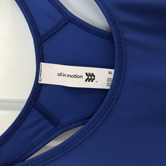 All In Motion Women's Shimmer Racer Back Tank Top XL - Picture 3 of 8